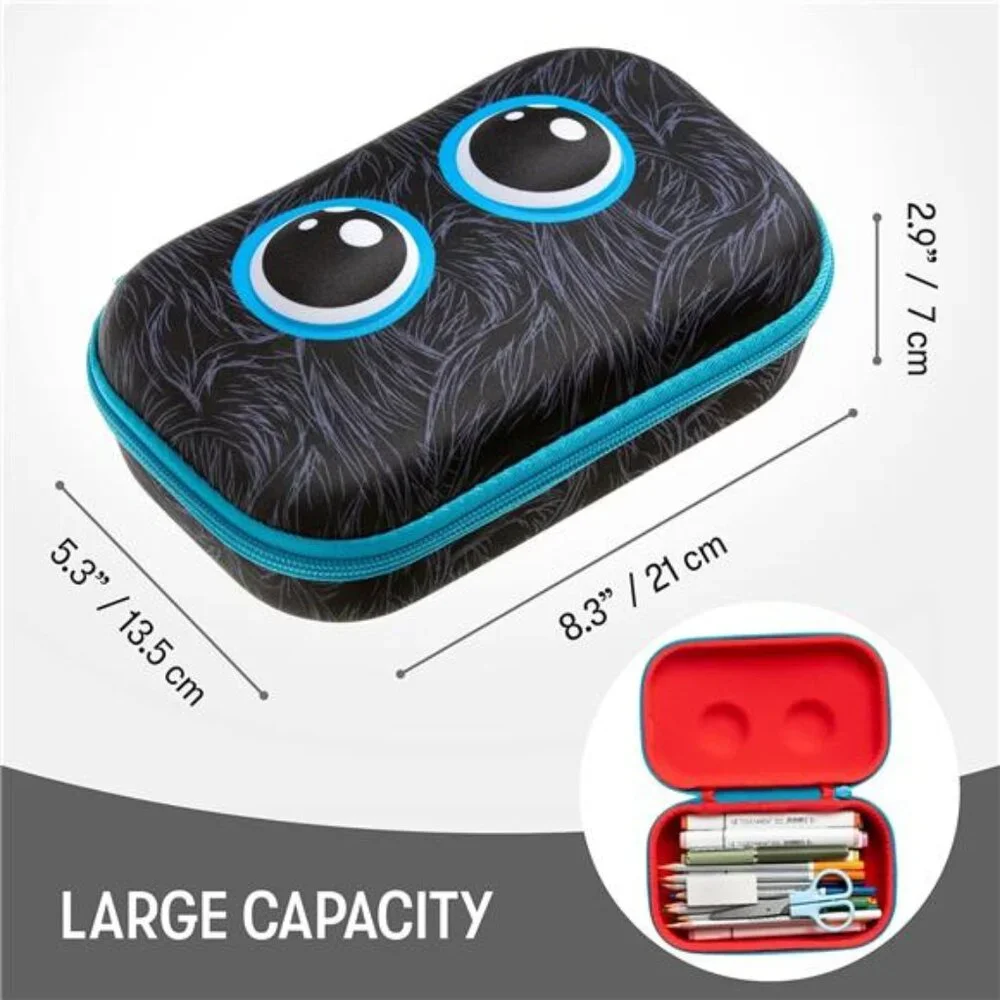 Beast Pencil Box for Kids, Large Capacity Cute Pencil Case for School,